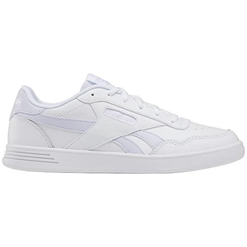 Reebok Women`s Court Advance Sneaker White/Lucid Lilac/Footwear White