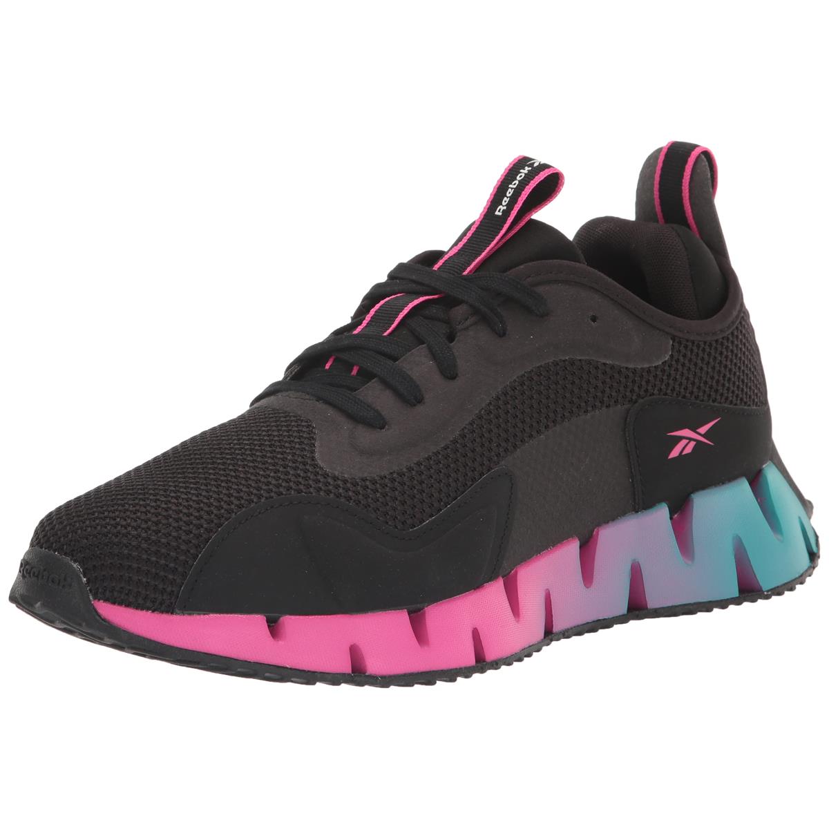 Reebok Women`s Zig Dynamica Adventure Sneaker Black/Proud Pink