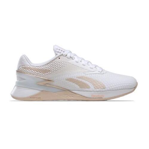 Reebok Nano X3 HP6058 Women`s Fitness Shoes - White Soft Ecru