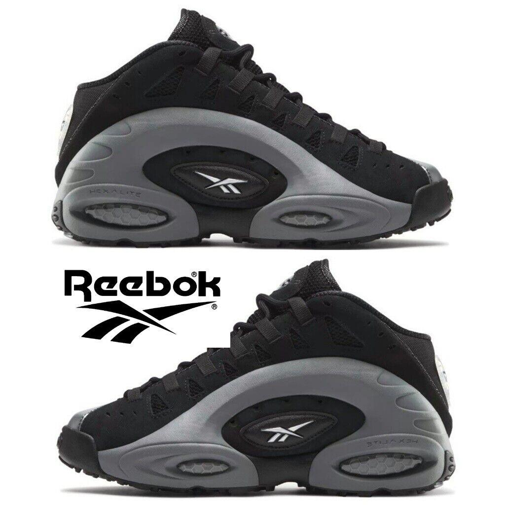 Reebok ES22 Shoes Men`s Sneakers Running Casual Basketball Court Sport Black
