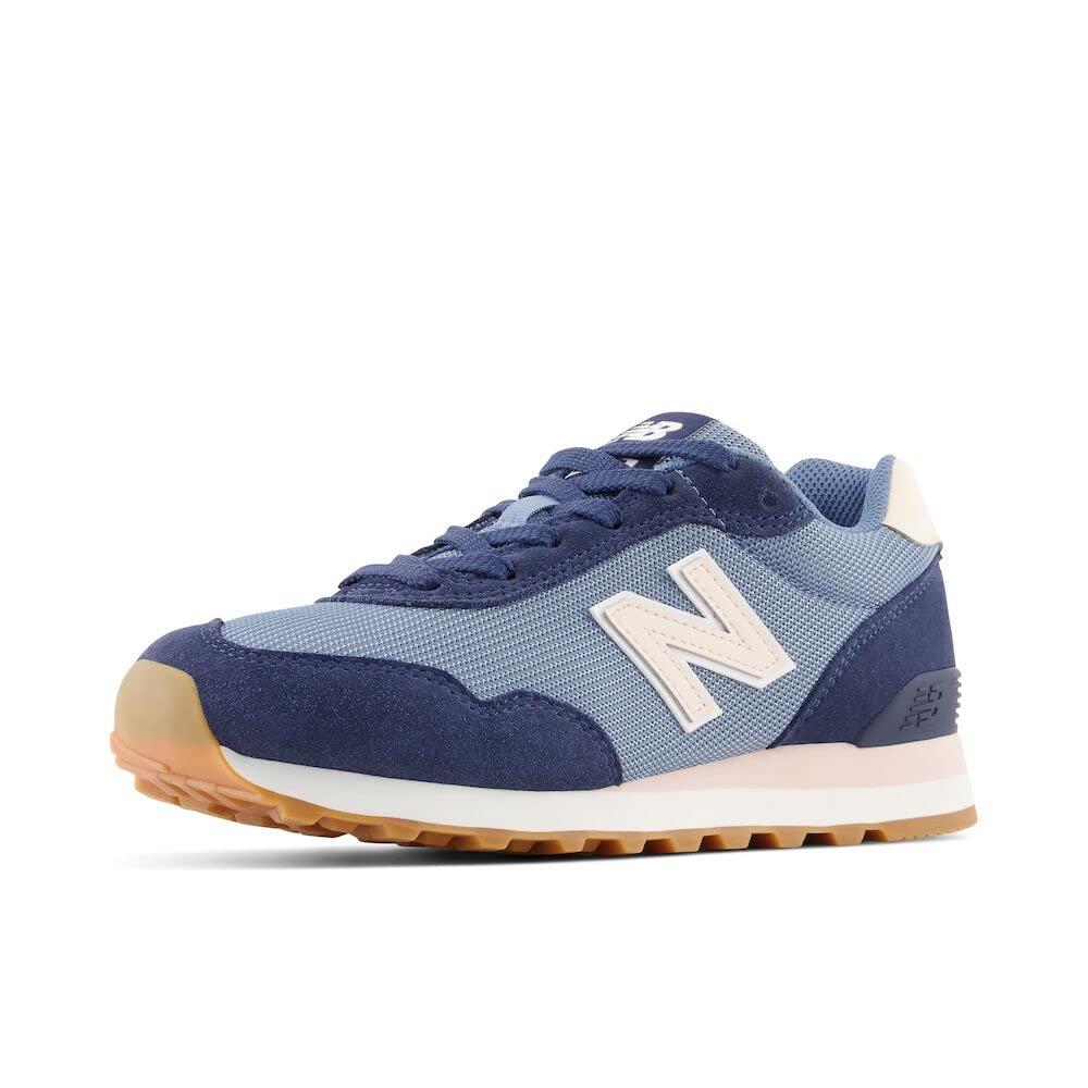 New Balance Women`s 515 V3 Sneaker Mercury Blue/Nb Navy/Quartz Pink