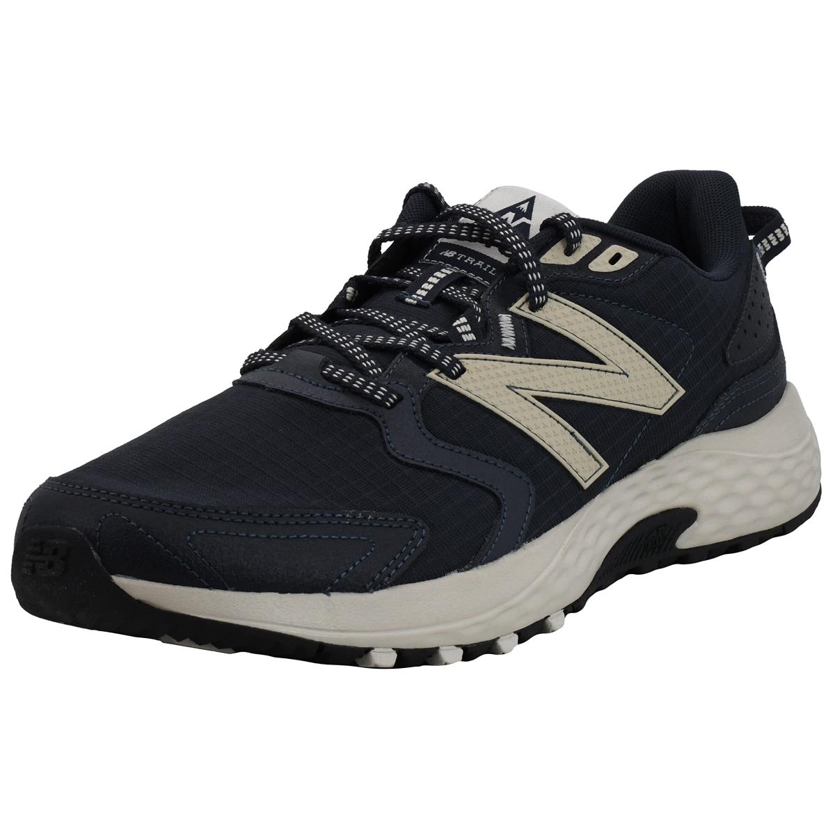 New Balance Men`s 410 V7 Trail Running Shoe Outerspace/Timberwolf/Black