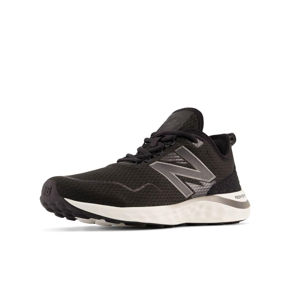New Balance Men`s Fresh Foam Sport V1 Running Shoe Black/White