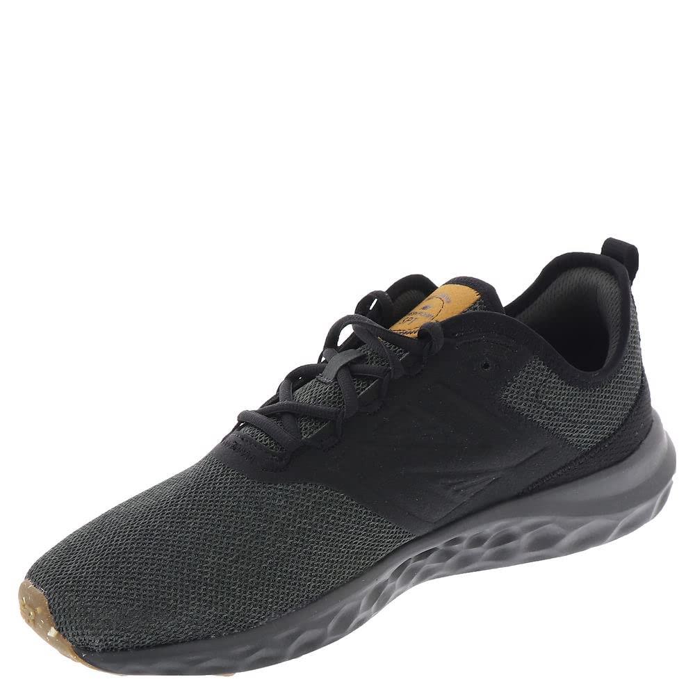 New Balance Men`s Fresh Foam Sport V1 Running Shoe Blacktop/Gum 020