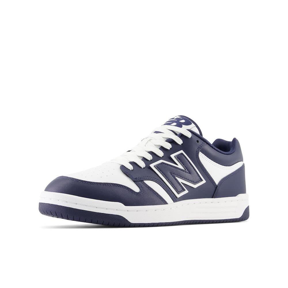 New Balance Unisex-adult BB480 V1 Court Sneaker Team Navy/White