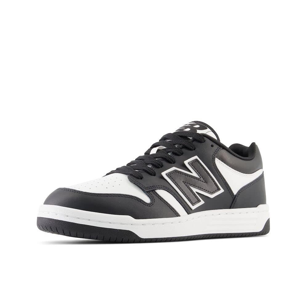 New Balance Unisex-adult BB480 V1 Court Sneaker White/Black