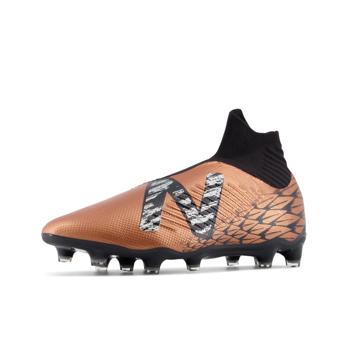 New Balance Men`s Tekela V4 Magia Fg Soccer Shoe Copper/Black