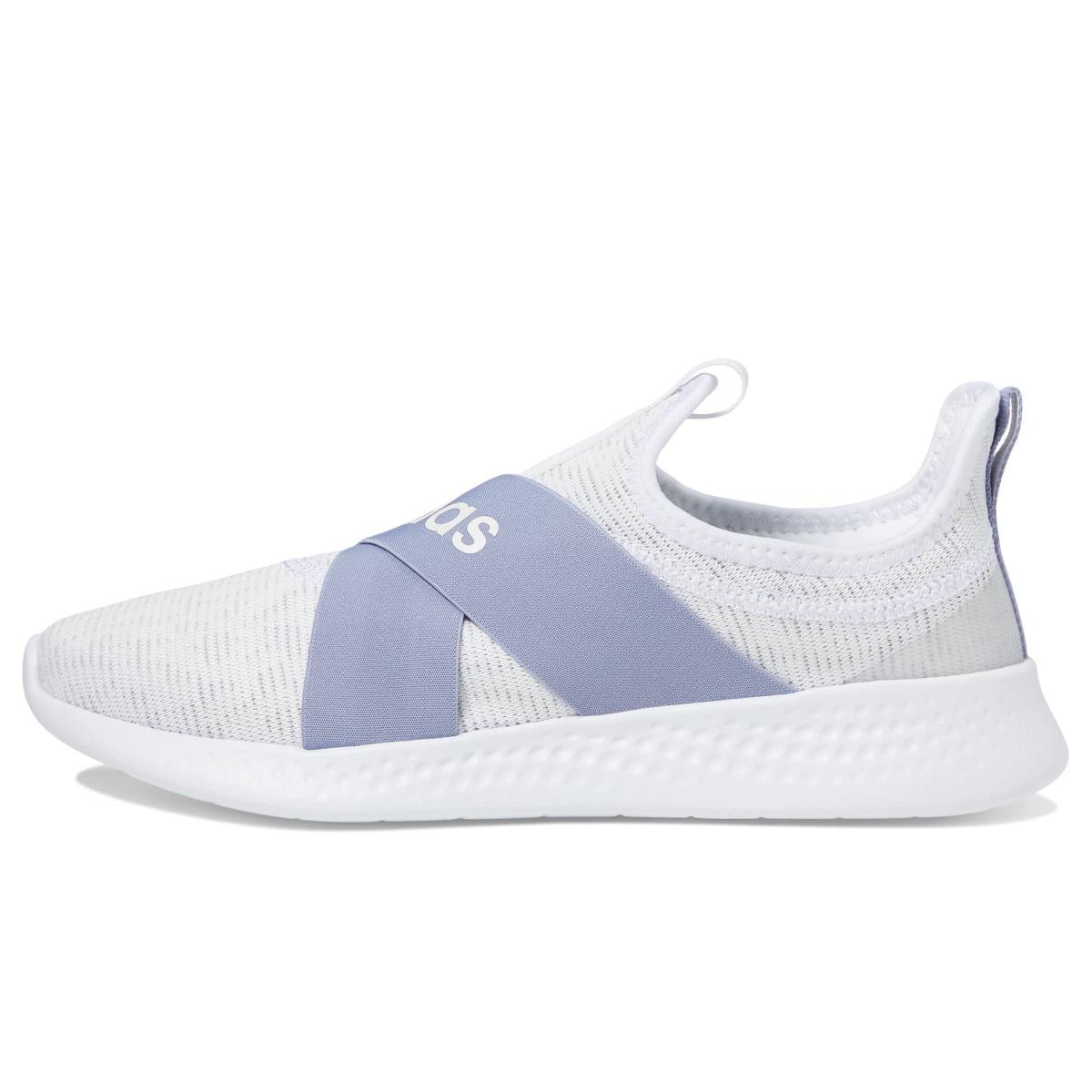 Adidas Women`s Puremotion Adapt White/Silver Violet/Zero Metallic