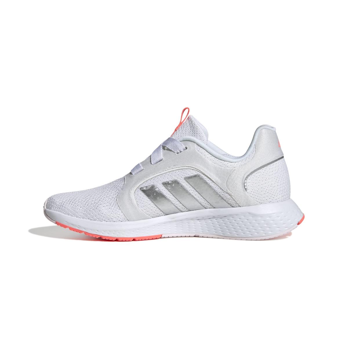 Adidas Women`s Edge Lux 5 Running Shoe White/White/Acid Red