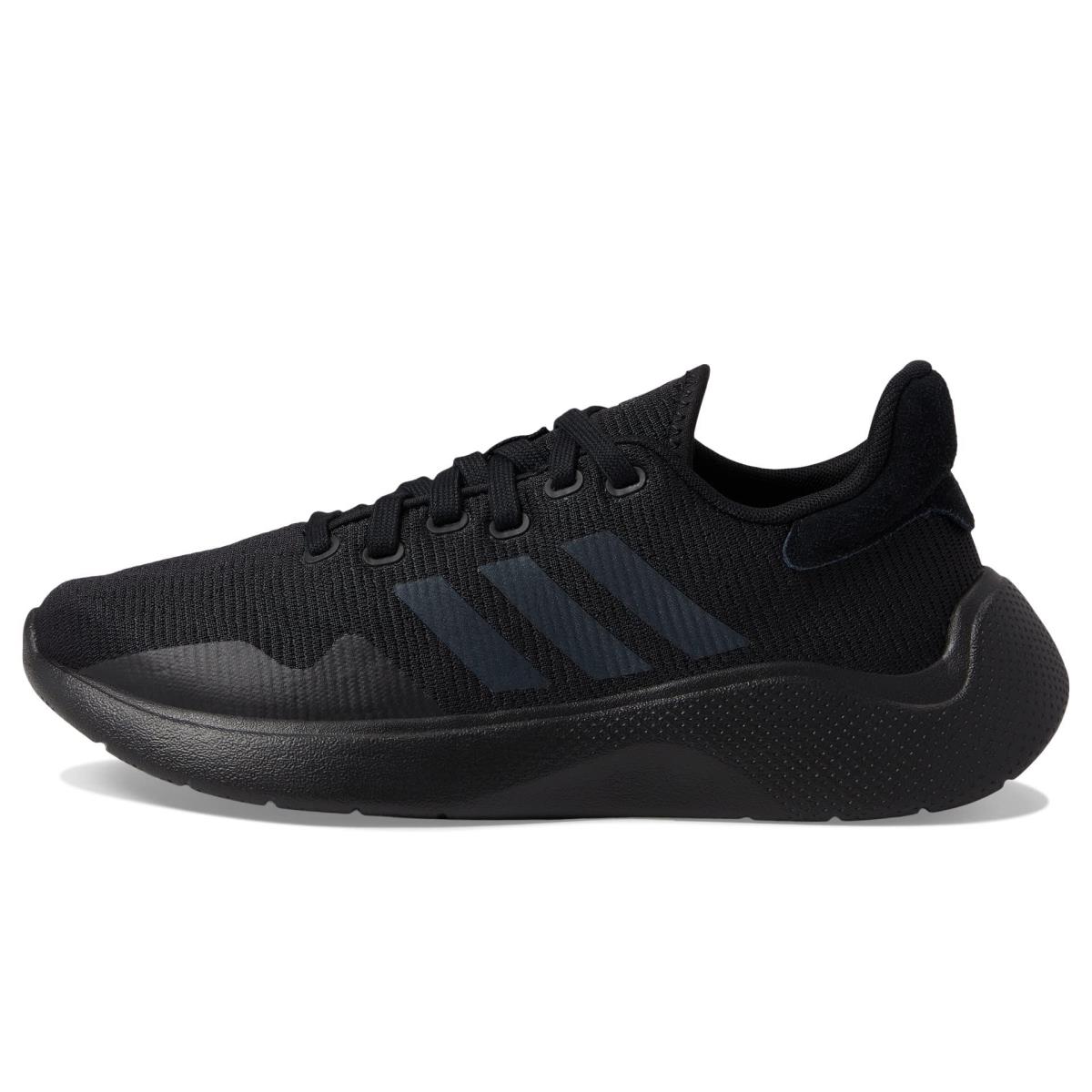 Adidas Women`s Puremotion 2.0 Shoes Running Black/Black Blue Metallic/Carbon