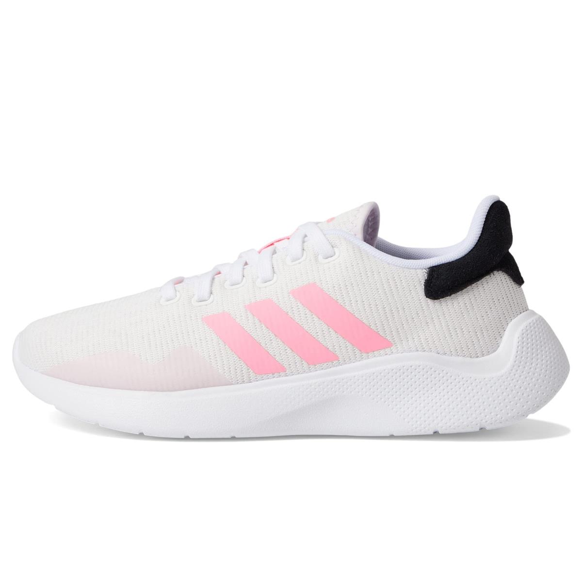 Adidas Women`s Puremotion 2.0 Shoes Running White/Beam Pink/Almost Pink