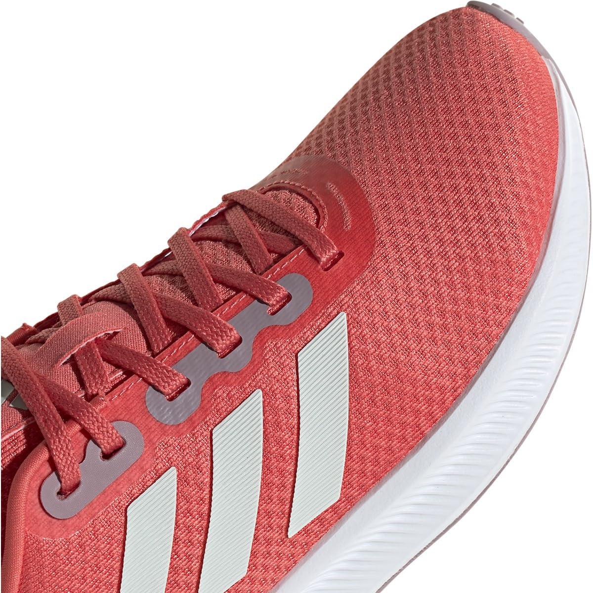 Adidas Women`s Runfalcon 3 Running Shoes Sneaker Preloved Scarlet/Crystal Jade/Preloved Fig