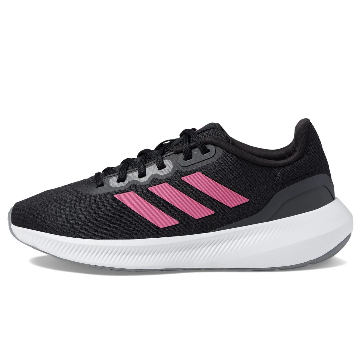 Adidas Women`s Runfalcon 3 Running Shoes Sneaker Black/Pulse Magenta/Grey
