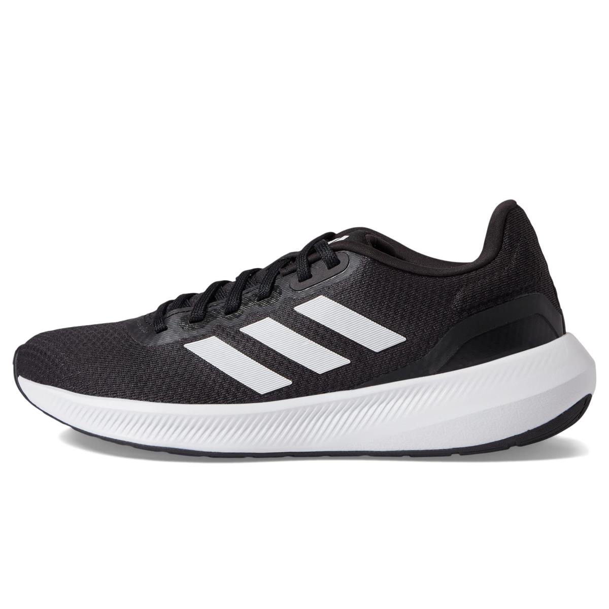 Adidas Women`s Runfalcon 3 Running Shoes Sneaker Black/White/Black
