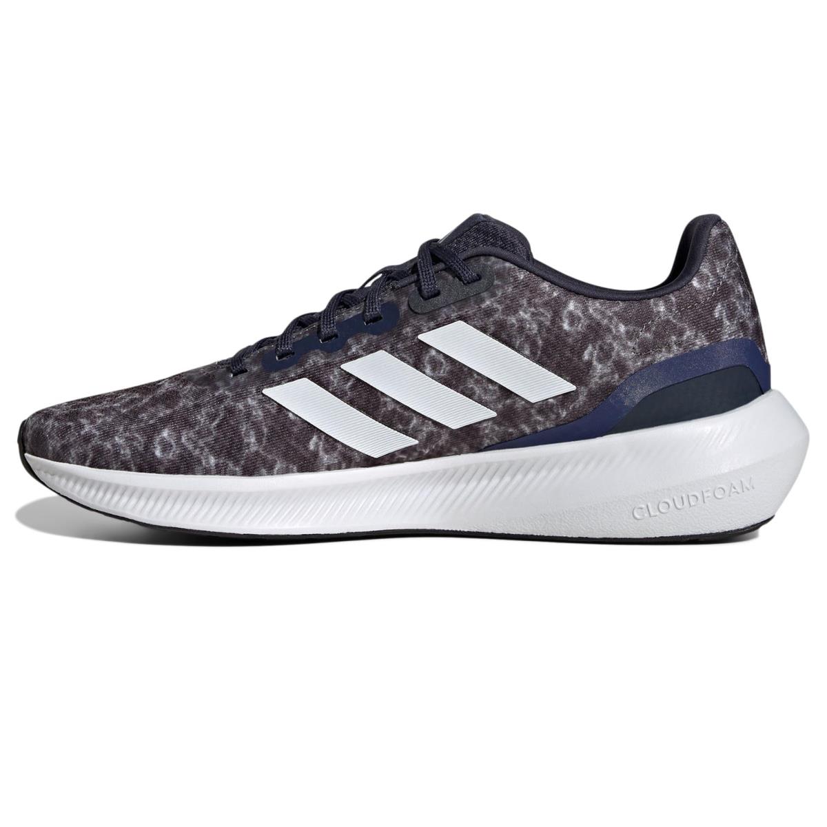 Adidas Men`s Runfalcon 3.0 Running Shoe Sneaker Arctic Night/White/Core Black
