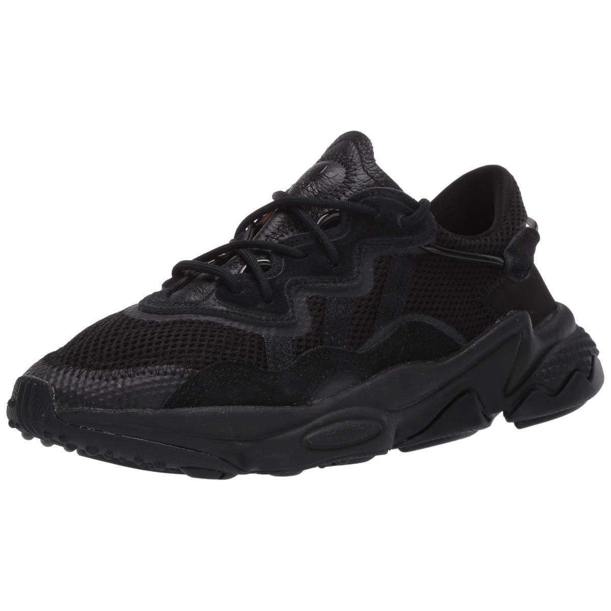 Adidas Unisex-child Ozweego Sneaker Black/Black/Trace Grey Metallic