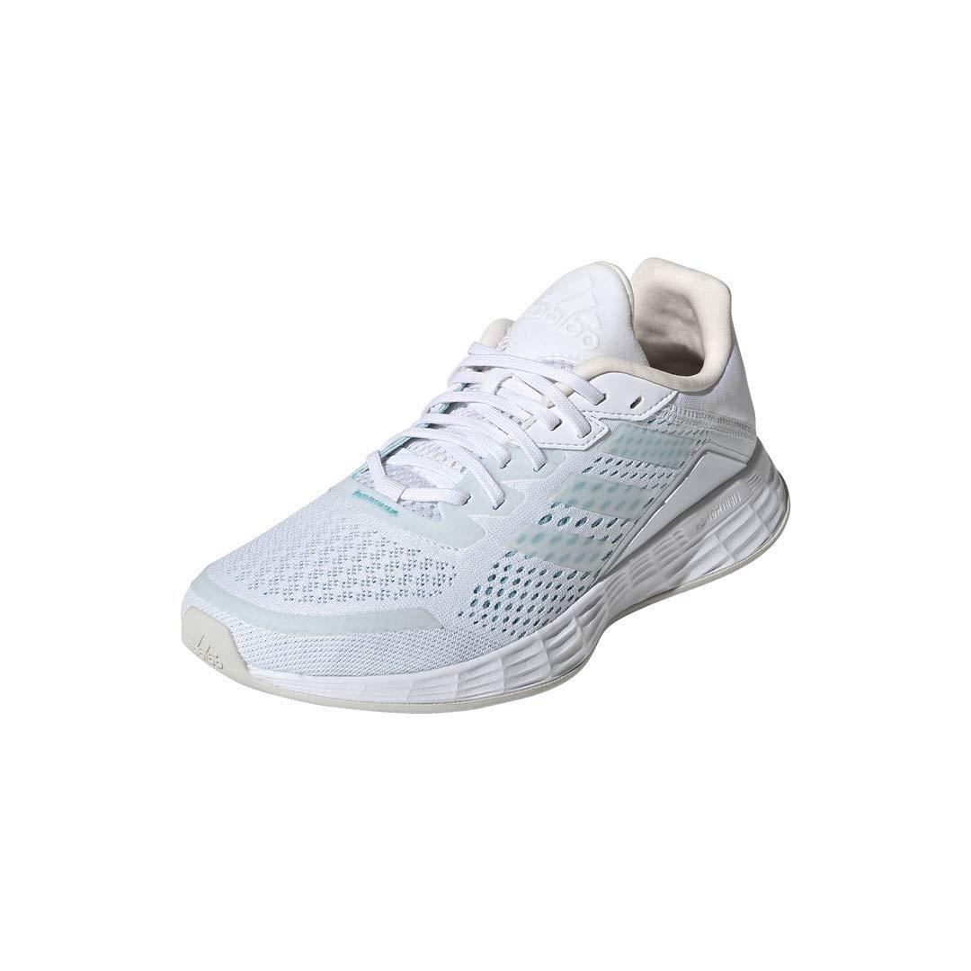 Adidas Women`s Duramo SL Running Shoe White/White/Pink Tint