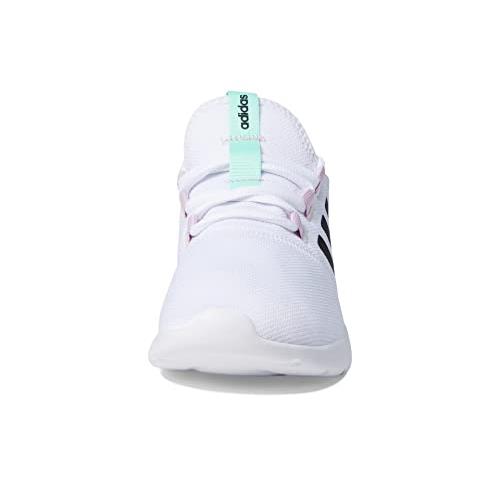 Adidas Women`s Cloudfoam Pure 2.0 Shoe Running White/Black/Pulse Mint