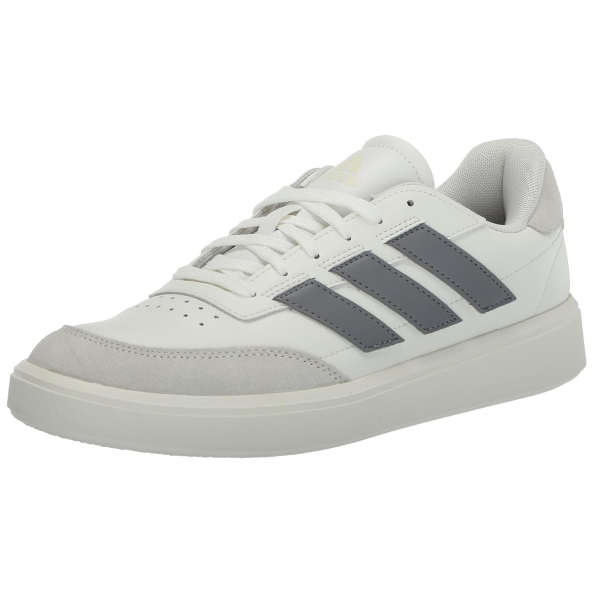 Adidas Men`s Courtblock Sneakers White/Grey/Orbit Grey