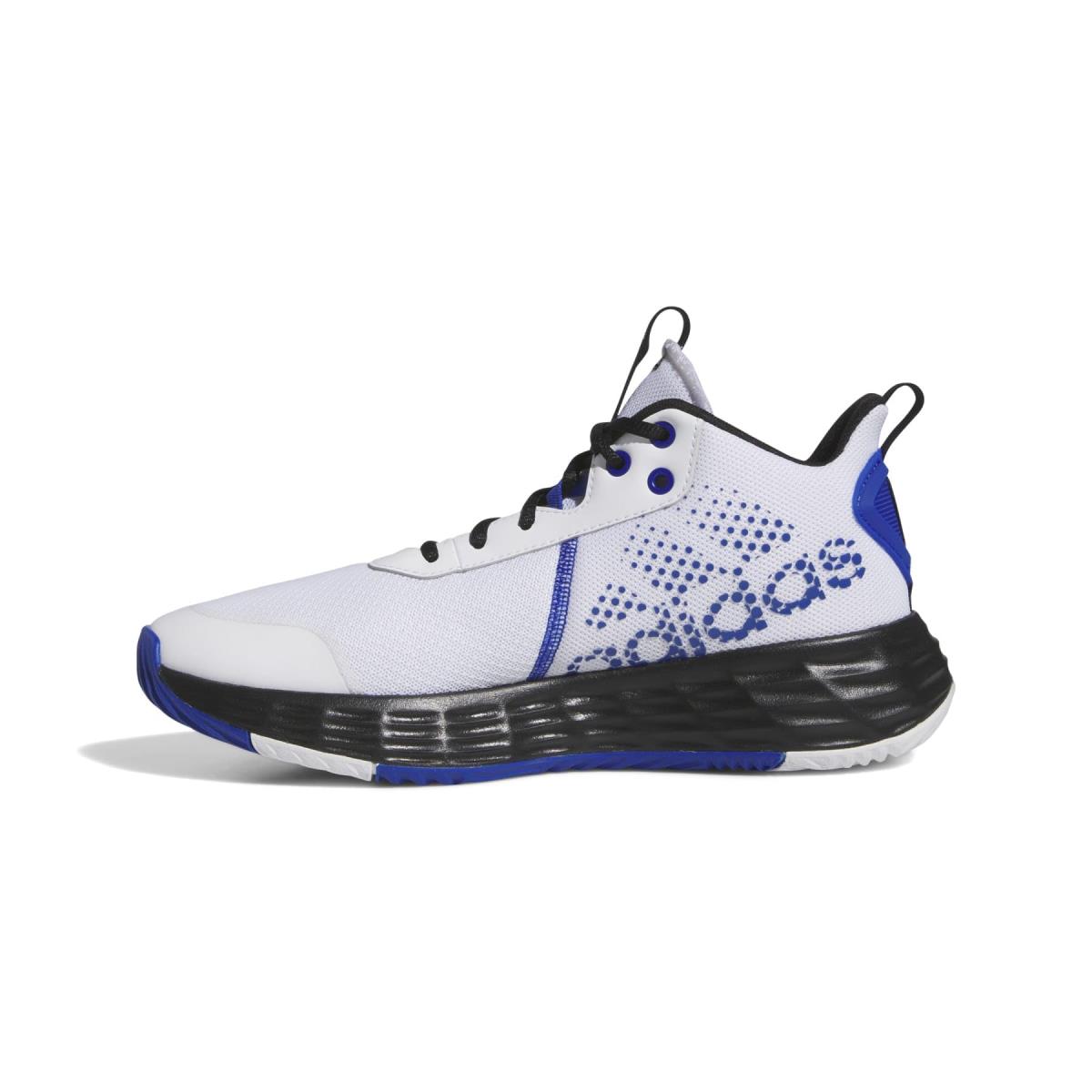 Adidas Men`s Ownthegame Basketball Shoe White/Team Royal Blue/Core Black