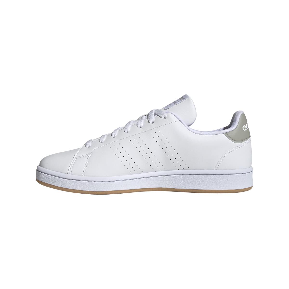 Adidas Men`s Advantage Sneakers White/White/Metal Grey