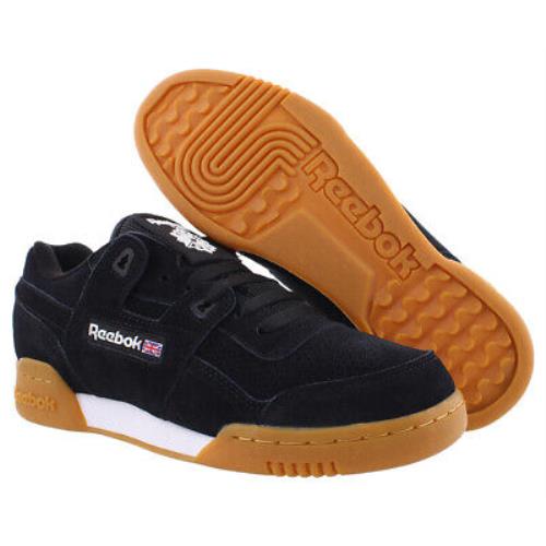 Reebok Workout Plus EG Unisex Shoes Size 6.5 Color: Black/white - Black/White, Main: Black