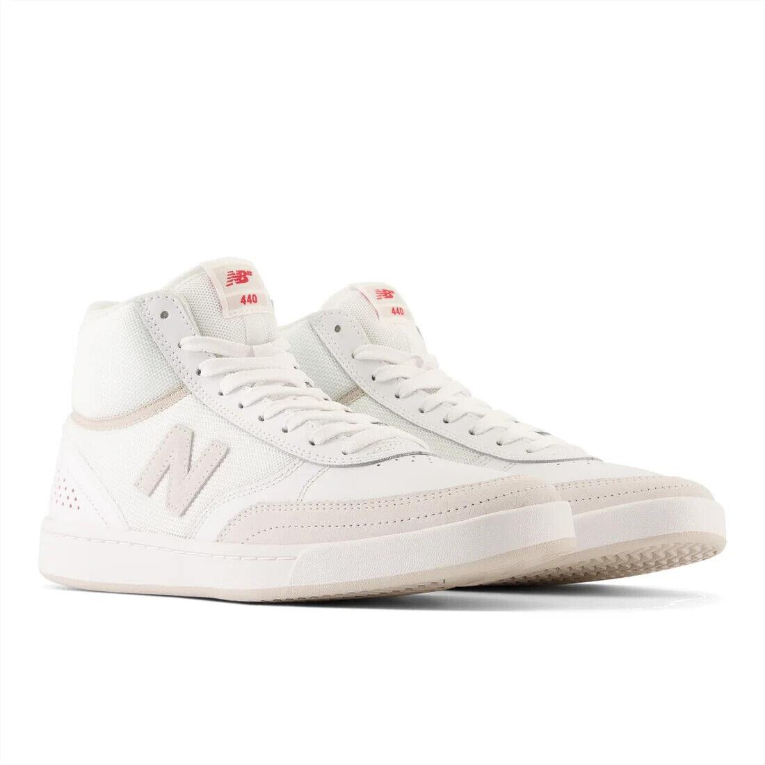 New Balance Numeric Men`s 440 High White Shoes Size 5.5