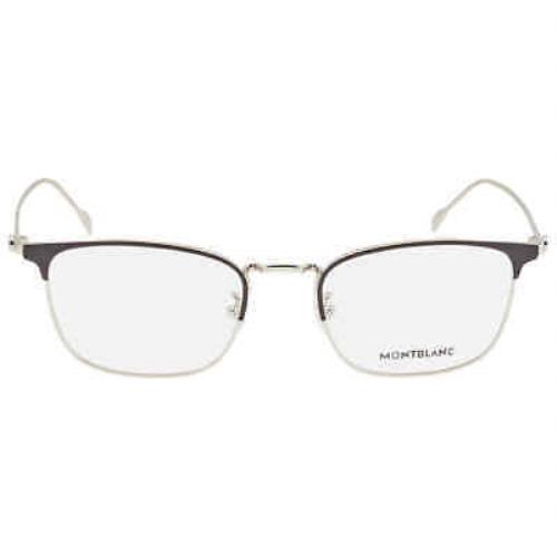 Montblanc Demo Rectangular Men`s Eyeglasses MB0192O 002 53 MB0192O 002 53