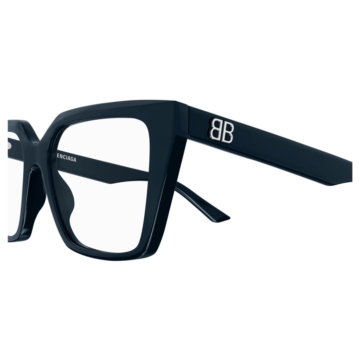 Balenciaga BB0130o-010 Blue Blue Eyeglasses