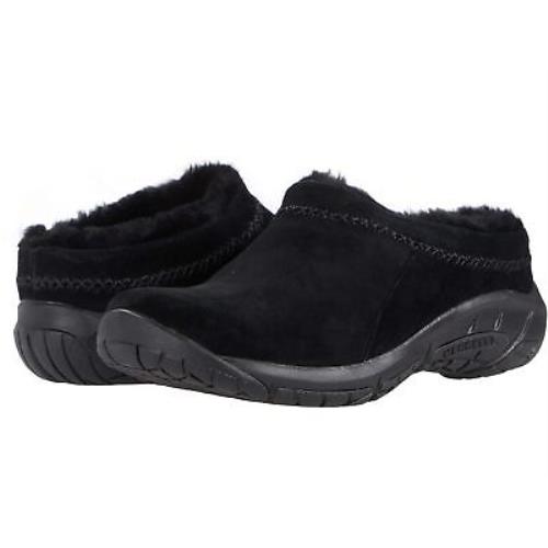 Merrell Women`s Encore Ice Cozy Slippers Black Size 5M