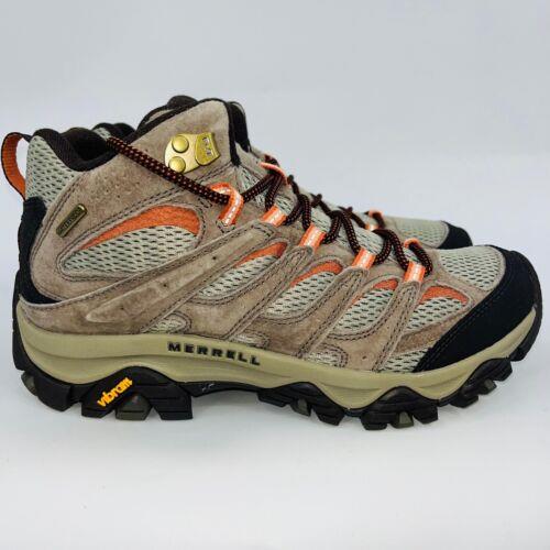 Merrell Moab 3 Mid Bungee Cord Women`s Waterproof Hiking Shoes Size 10