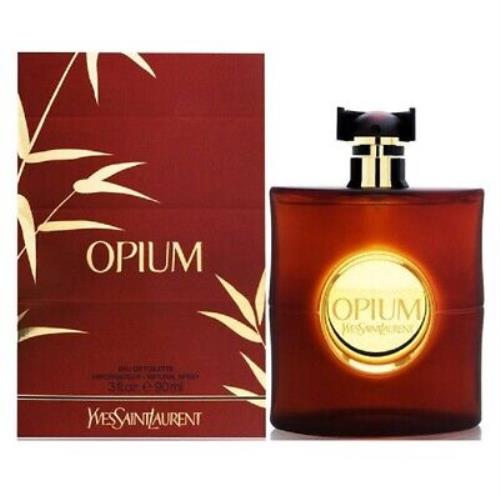 Opium Yves Saint Laurent 3.0 oz / 90 ml Eau De Toilette Women Perfume Spray