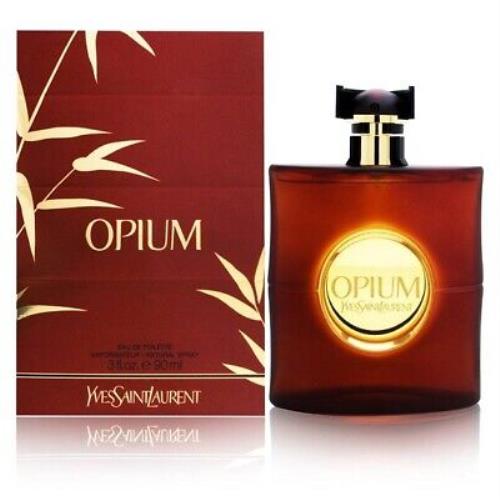 Yves Saint Laurent Opium Women Perfume Eau De Toilette 3.0 oz 90 ml Edt Spray