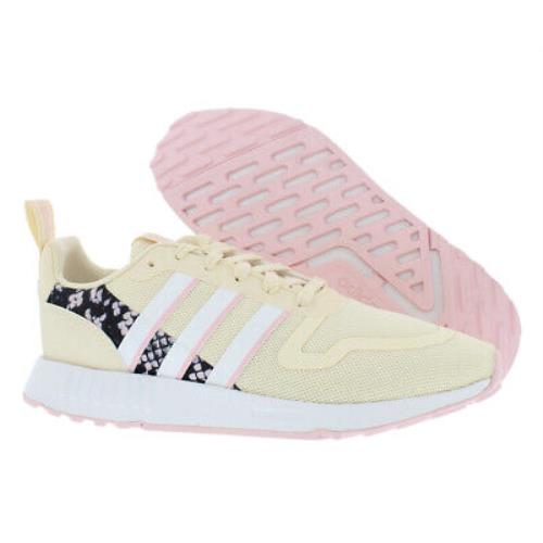 Adidas Originals Multix W Womens Shoes Size 9 Color: Ecru Tint/pink/footwear - Ecru Tint/Pink/Footwear White, Main: Beige
