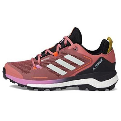 Adidas Terrex Skychaser Gore-tex 2.0 Atheltic Shoes Wonder Red Green Lilac 8