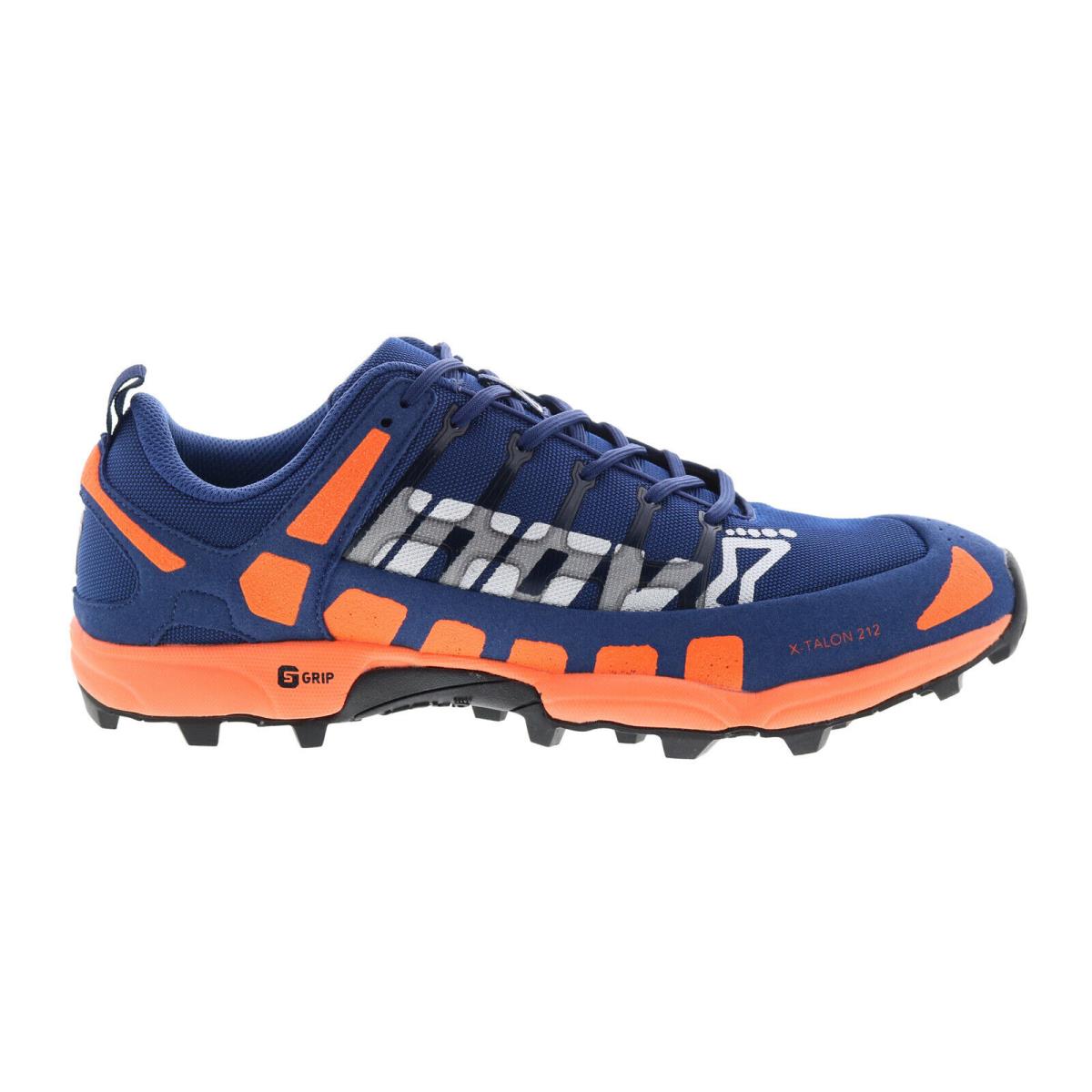 Inov-8 X-talon 212 000152-BLOR Mens Blue Canvas Athletic Hiking Shoes