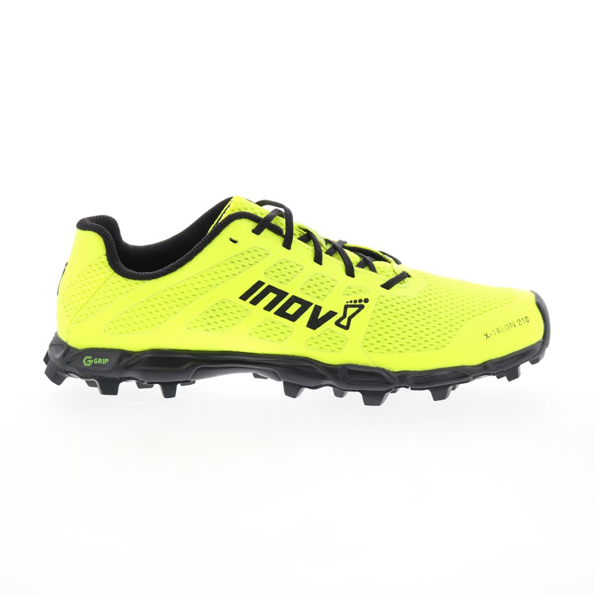 Inov-8 X-talon G 210 V2 000985-YWBK Mens Yellow Athletic Hiking Shoes 10