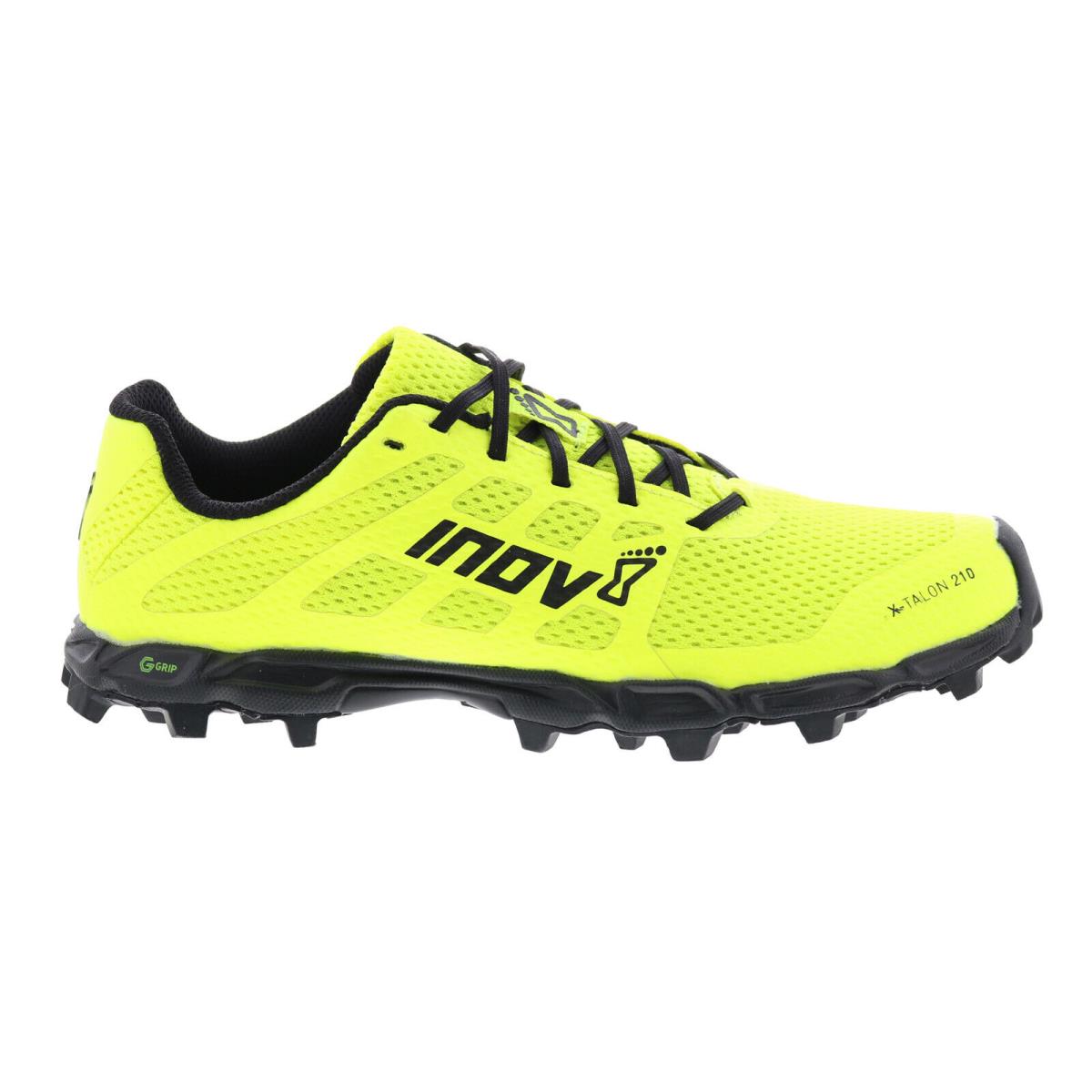 Inov-8 X-talon G 210 V2 000986-YWBK Womens Yellow Athletic Hiking Shoes