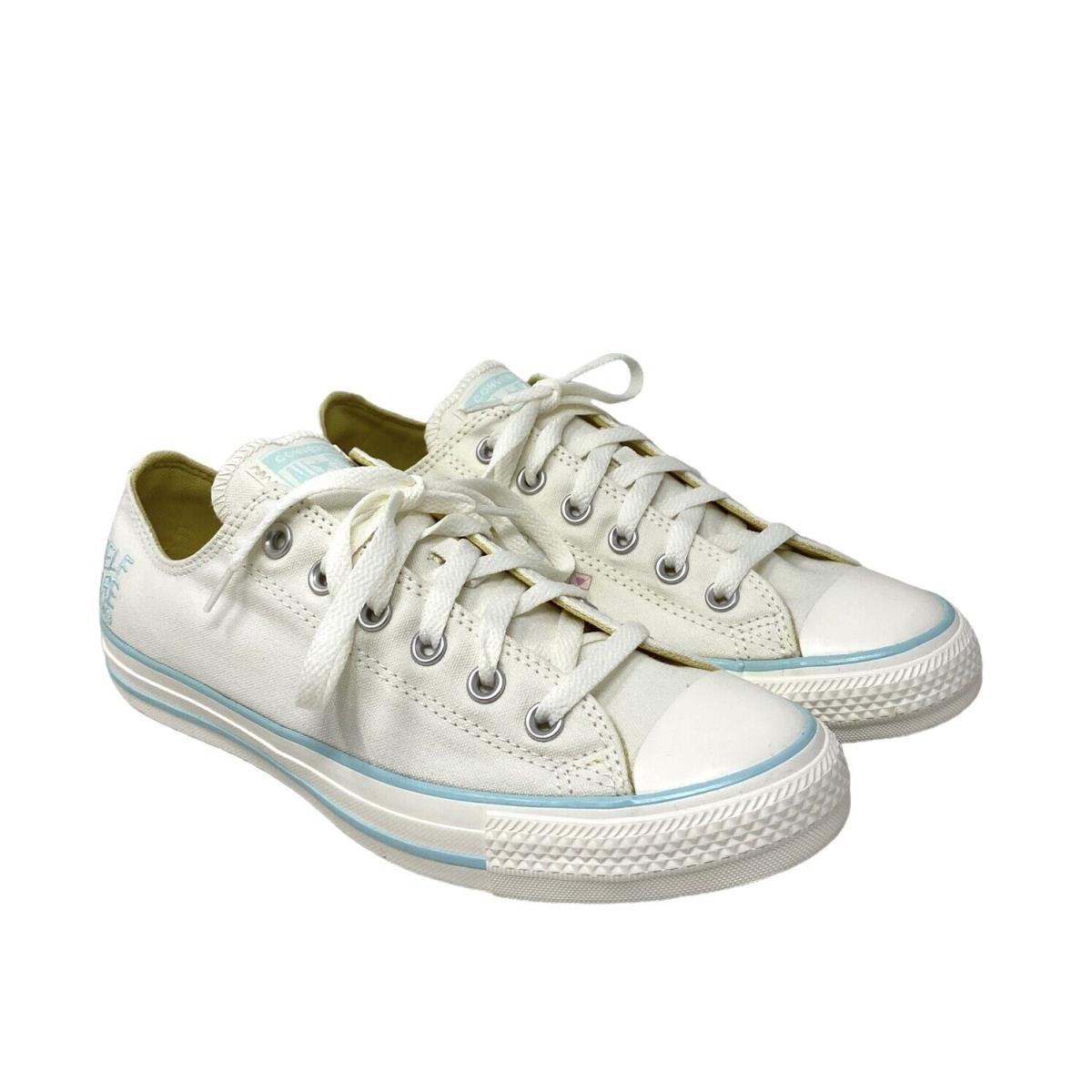Converse Chuck Taylor OX Egret Shoe Low Top Casual Women`s Size Sneakers A08219F
