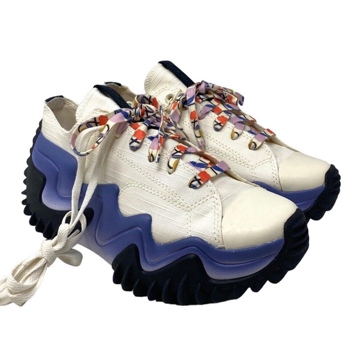 Converse Run Star Motion OX Platform Low Sneakers Men Size Indigo Canvas A01729C
