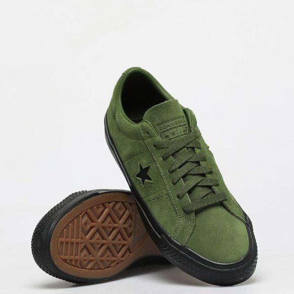 Unisex Converse Cons One Star Pro Ox Cypress Green/black/black