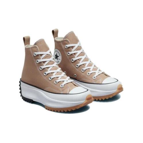 Converse Run Star Hike Platform High 172727C Unisex Brown Shoes Size 12 CAT101 - Brown