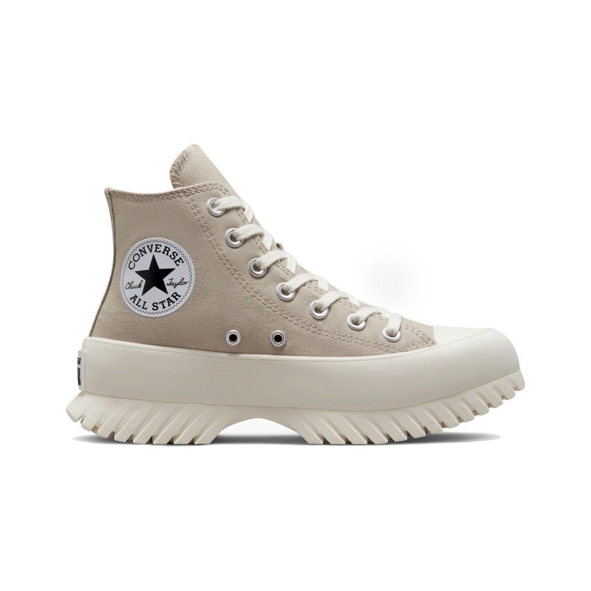 Women Converse Chuck Taylor All Star Lugged 2.0 Shoes Sz 9.5 Beige Tan A05098C