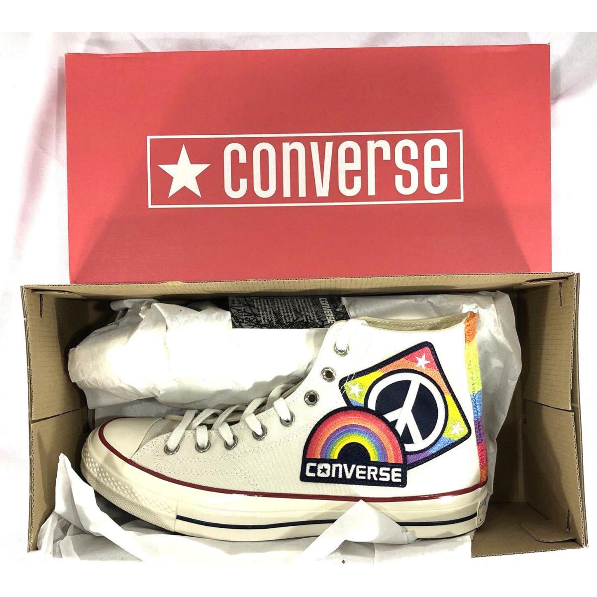 Converse Chuck 70 Pride Multicolor Lgbt High Top Unisex Shoes Size M 10 / W 12