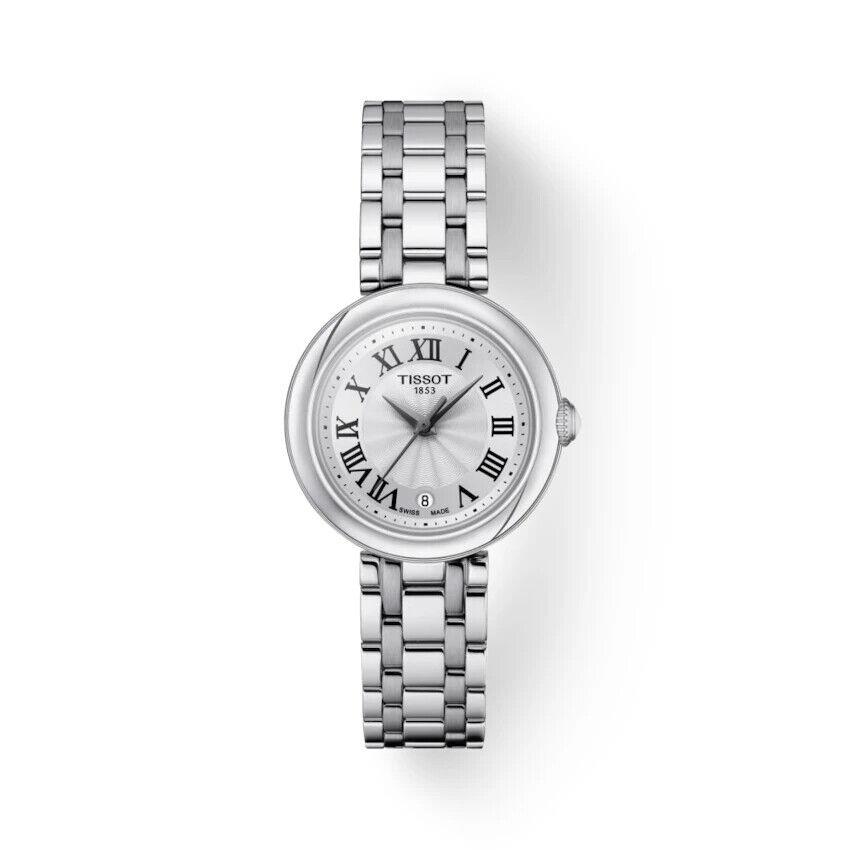 Tissot Bellissima White Dial Women`s Small Steel Watch T1260101101300