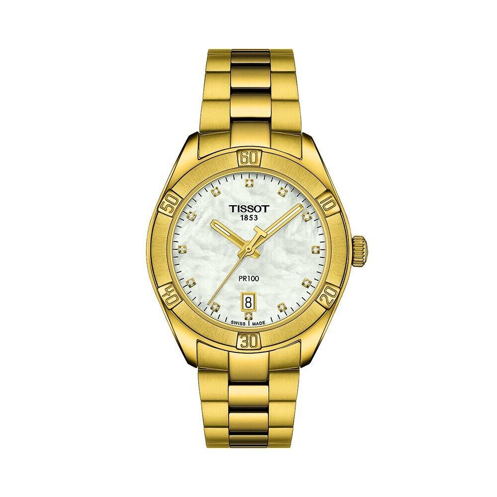 Tissot T-classic PR100 Quartz Diamond Ladies Watch T101.910.33.116.01