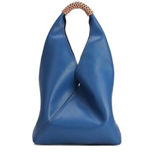 Louis Vuitton Tiffany Fred Paris Smooth Leather Tote Women`s Blue