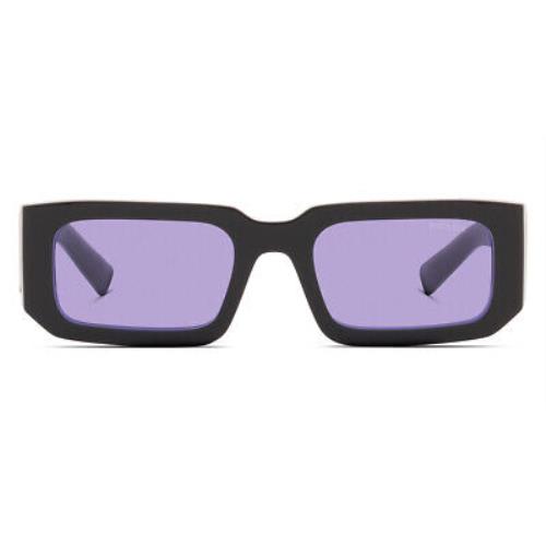 Prada 0PR 06YS Sunglasses Men Black Rectangle 53mm