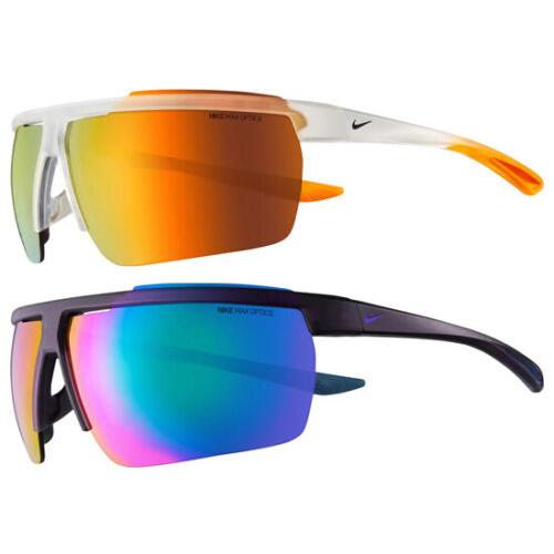 Nike Windshield Max-optics Semi-rimless Sports Wrap Sunglasses - CW4663