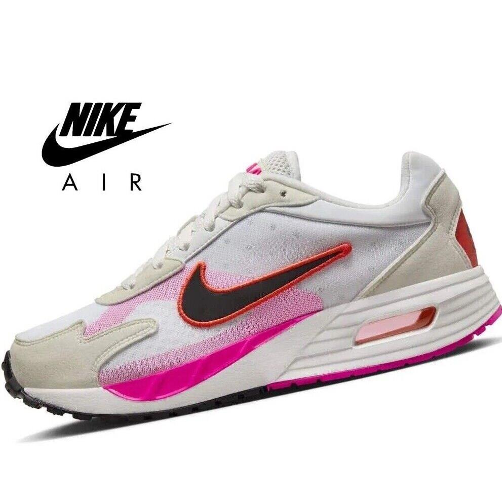 Nike Air Max Solo Women`s Running Walking Training Gym Shoes White Pink 8 8.5